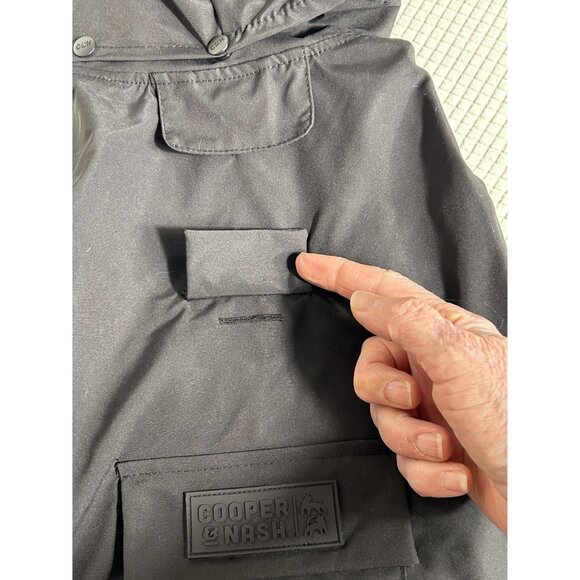 Cooper and Nash Hooded Dog Rain Coat, Pocket, Removeable Hood, Size Large, NWT - Picture 4 of 9